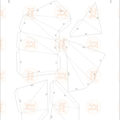 3D sexy lip file for 3D pringting and 2D layouts for paper craft